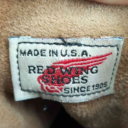 レッドウィング RED WING 刺繍羽タグ MADE IN USA アイリッシュセッター スウェード メンズ 7 1/2