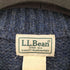 エルエルビーン L.L.Bean ノルディック柄 くるみボタン ウール セーター メンズ L