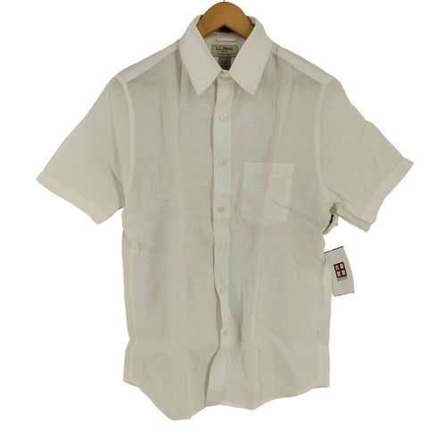 エルエルビーン L.L.Bean 半袖 リネンシャツ メンズ S