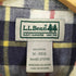 エルエルビーン L.L.Bean ボタンダウン ロングスリーブチェックシャツ メンズ M