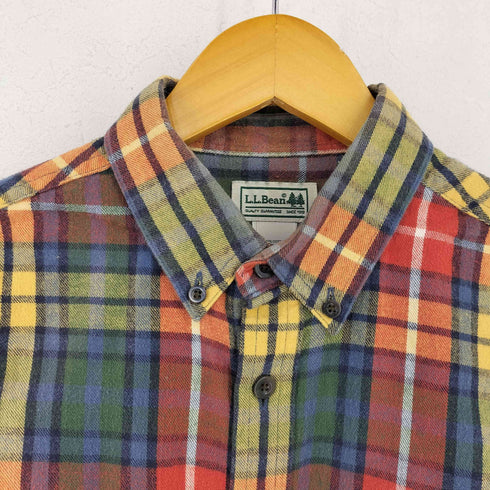 エルエルビーン L.L.Bean ボタンダウン ロングスリーブチェックシャツ メンズ M