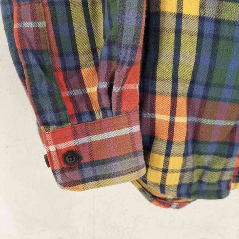 エルエルビーン L.L.Bean ボタンダウン ロングスリーブチェックシャツ メンズ M