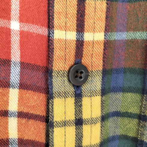 エルエルビーン L.L.Bean ボタンダウン ロングスリーブチェックシャツ メンズ M