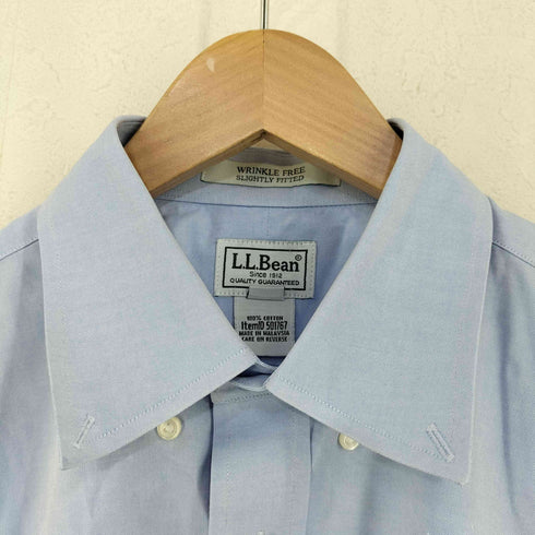 エルエルビーン L.L.Bean リンクルフリー 半袖ドレスシャツ メンズ 15