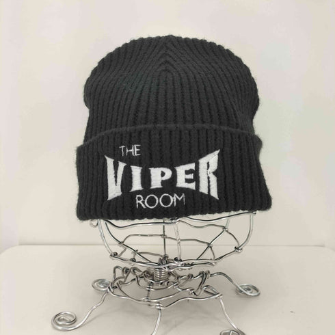 The Viper Room ロゴ ビーニー Black Beanie メンズ