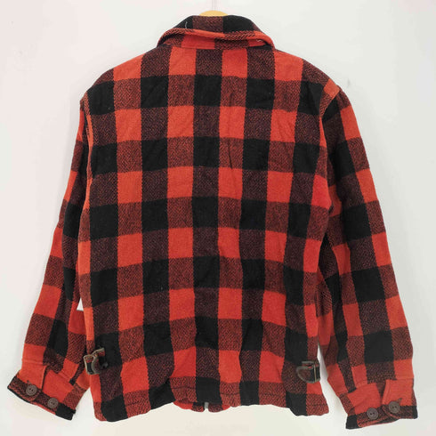 ウールリッチ WOOLRICH 40s TALONジップ バッファローチェック ウールブルゾン メンズ US:40 40