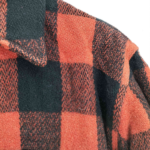 ウールリッチ WOOLRICH 40s TALONジップ バッファローチェック ウールブルゾン メンズ US:40 40