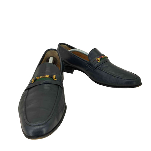 バリー BALLY MADE IN SWITZERLAND スイス製 ビットローファー メンズ US:11 11 E