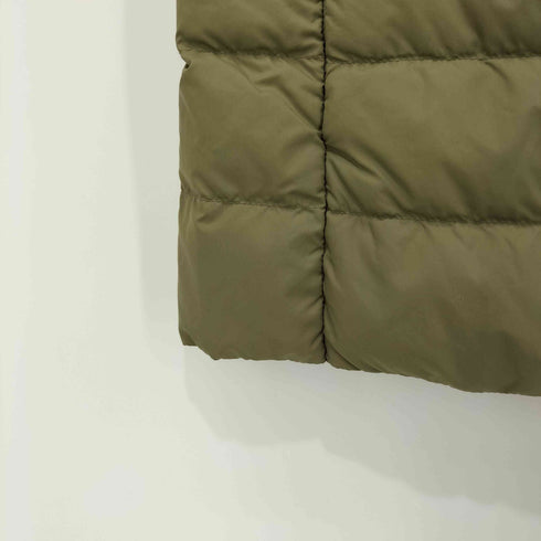 ムジルシリョウヒン 無印良品 ノーカラーベスト 軽量ダウン (帯電防止裏地) レディース JPN:S