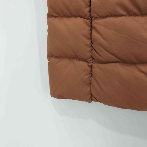 ムジルシリョウヒン 無印良品 ノーカラーベスト 軽量ダウン (帯電防止裏地) レディース JPN:M