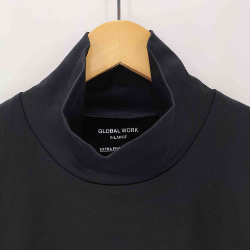 グローバルワーク GLOBAL WORK モックネックストレッチカットソー メンズ JPN:XL