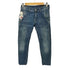 care label MADE IN ITALY SLACK 352 ボタンフライスキニーデニム メンズ 28
