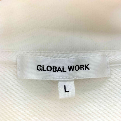 グローバルワーク GLOBAL WORK カワキヤスイSWTHZIPウラケ メンズ JPN:L