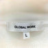 グローバルワーク GLOBAL WORK カワキヤスイSWTHZIPウラケ メンズ JPN:L