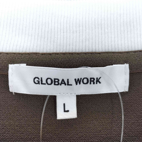 グローバルワーク GLOBAL WORK クリーンミラノリブレイヤード メンズ JPN:L