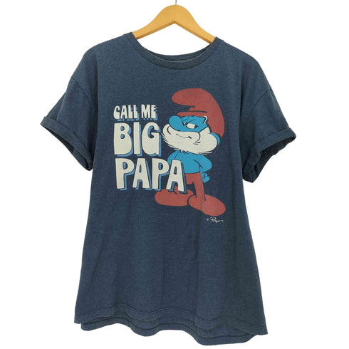 キャラクタープリント クルーネックTシャツ メンズ import:XL