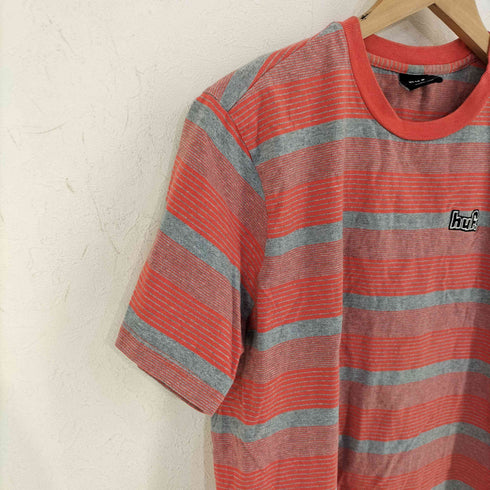 ハフ HUF BERKLEY STRIPE S/S TOP POPPY メンズ M