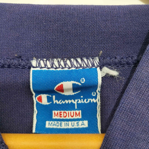 チャンピオン Champion 90S 青タグ USA製 L/S プルオーバー パーカー メンズ import:M