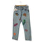 リーバイス Levis 90S 501ストレートデニムパンツ リメイク加工 ボタン裏555 バレンシア工場 メンズ 29inch