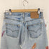 リーバイス Levis 90S 501ストレートデニムパンツ リメイク加工 ボタン裏555 バレンシア工場 メンズ 29inch