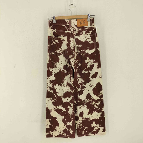 アーバンアウトフィッターズ BDG URBAN OUTFITTERS バギー牛柄デニムパンツ レディース 25inch