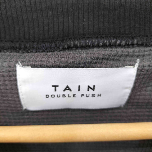 タインダブルプッシュ TAIN DOUBLE PUSH 24AW WAFFLE CREW NECK SWEAT メンズ JPN:L