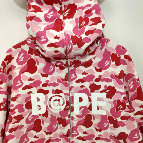 アベイシングエイプ A BATHING APE ABC BE@R FULL ZIP HOODIE メンズ 2XL