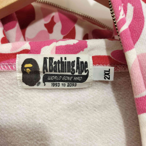 アベイシングエイプ A BATHING APE ABC BE@R FULL ZIP HOODIE メンズ 2XL