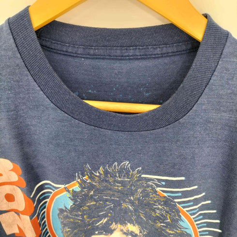 80s USロックバンド クルーネックTシャツ メンズ