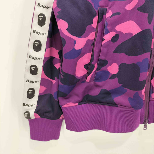アベイシングエイプ A BATHING APE カラーカモテープジャージ メンズ L