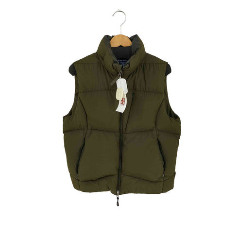 ラルフローレン RALPH LAUREN 90S ダブルジップダウンベスト ポニー無し レディース import:L