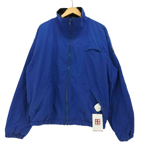 ポロバイラルフローレン Polo by RALPH LAUREN 90S POLOSPORTワッペン 裏地フリース ナイロン ジップアップ ジャケット メンズ import:L