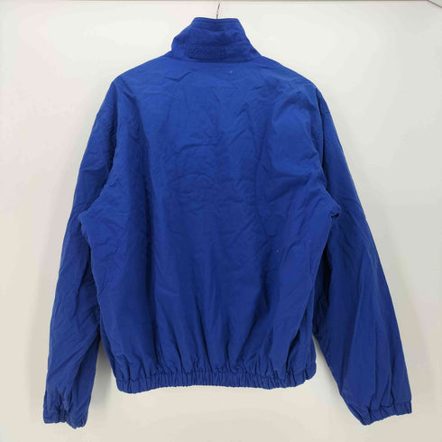 ポロバイラルフローレン Polo by RALPH LAUREN 90S POLOSPORTワッペン 裏地フリース ナイロン ジップアップ ジャケット メンズ import:L