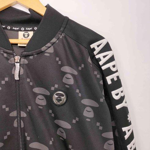 エーエイプバイアベイシングエイプ AAPE BY A BATHING APE AAPE MONOGRAM ZIP JACKET メンズ XL
