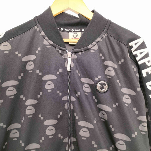エーエイプバイアベイシングエイプ AAPE BY A BATHING APE AAPE MONOGRAM ZIP JACKET メンズ XL