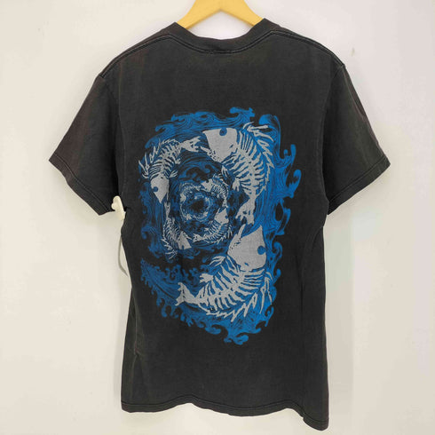 ブロンズ エイジ BRONZE AGE 90s USA製 OLD Skate バックプリント クルーネックTシャツ メンズ import:M