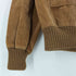 ジャンセン jantzen 70S USA製 ロケットTALON 旧タグ リブニット コーデュロイ 切替 ジップアップ ジャケット メンズ import:L