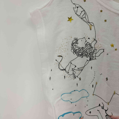 ツモリチサト TSUMORI CHISATO 総柄 フロントプリント Tシャツ レディース JPN:2