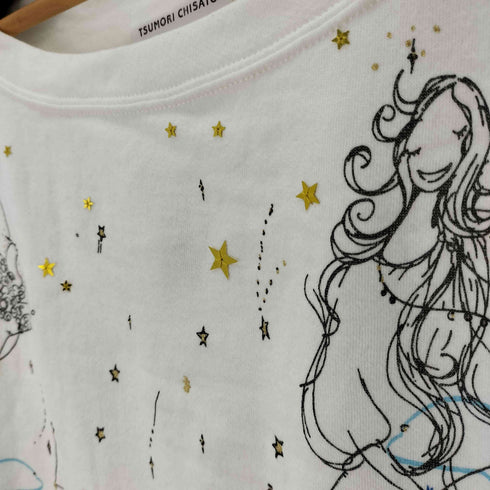 ツモリチサト TSUMORI CHISATO 総柄 フロントプリント Tシャツ レディース JPN:2