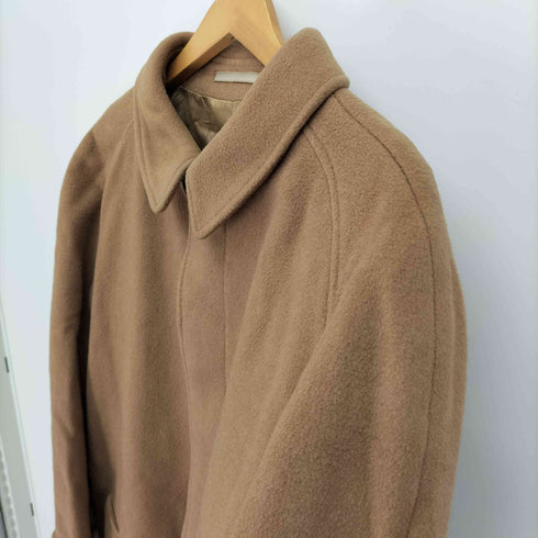 VAN GILS カシミヤ 比翼ボタン ウエストベルト ステンカラー コート メンズ
