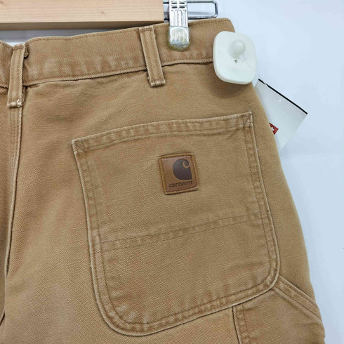 カーハート Carhartt USA製 Dungaree FiT 革パッチ ダック地 ペインター パンツ メンズ 34×30