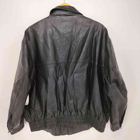 フリークスストア FREAKS STORE フェイクレザーフルジップブルゾン メンズ L