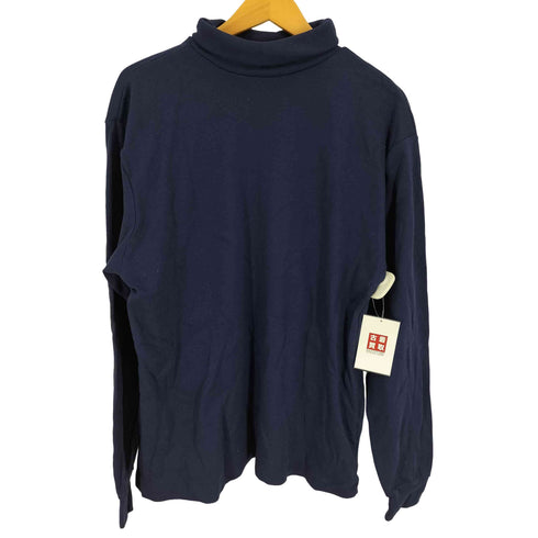 エディーバウアー Eddie Bauer 90S 白タグ タートルネックカットソー メンズ import:L