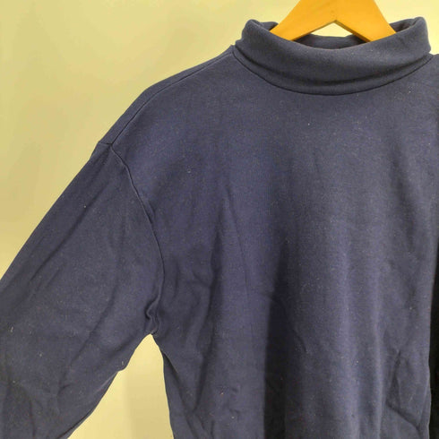 エディーバウアー Eddie Bauer 90S 白タグ タートルネックカットソー メンズ import:L