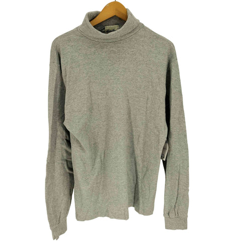 エディーバウアー Eddie Bauer 90S 白タグ タートルネックカットソー メンズ import:L