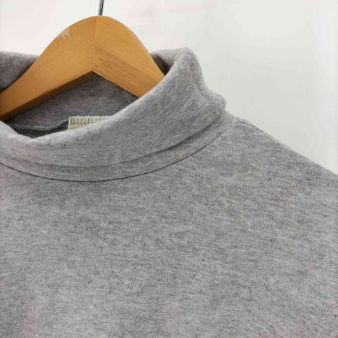 エディーバウアー Eddie Bauer 90S 白タグ タートルネックカットソー メンズ import:L