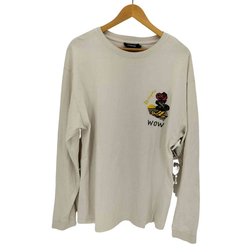 デシグアル Desigual イラスト 長袖Tシャツ メンズ JPN:L