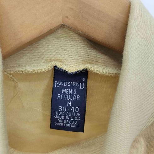 ランズエンド LANDS END タートルネックカットソー メンズ import:M