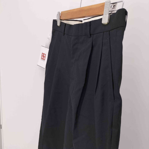2タックウールスラックス メンズ 79
