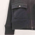バナナリパブリック BANANA REPUBLIC ダブルポケット ハイネック ジップアップ リブニット ジャケット メンズ import:S